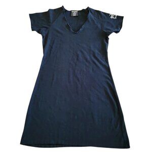 Vintage Polo Jean CO Ralph Lauren Shirt‎ Dress Womens M Stretch Preppy